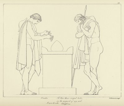 Orestes by John Flaxman